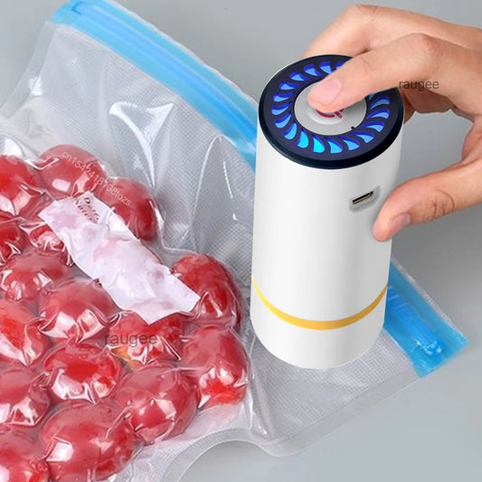 The FreshLock Mini - Vacuum Seal Any Food in 3 Seconds