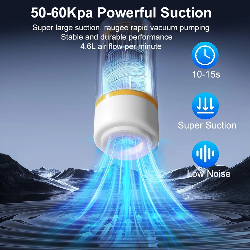 The FreshLock Mini - Vacuum Seal Any Food in 3 Seconds